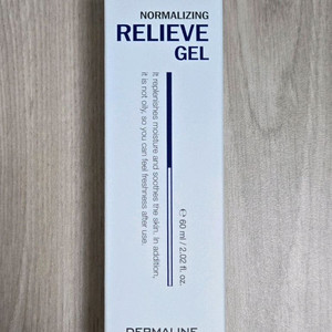 더마라인 노멀라이징 릴리브 젤 60ml 새상품 택포