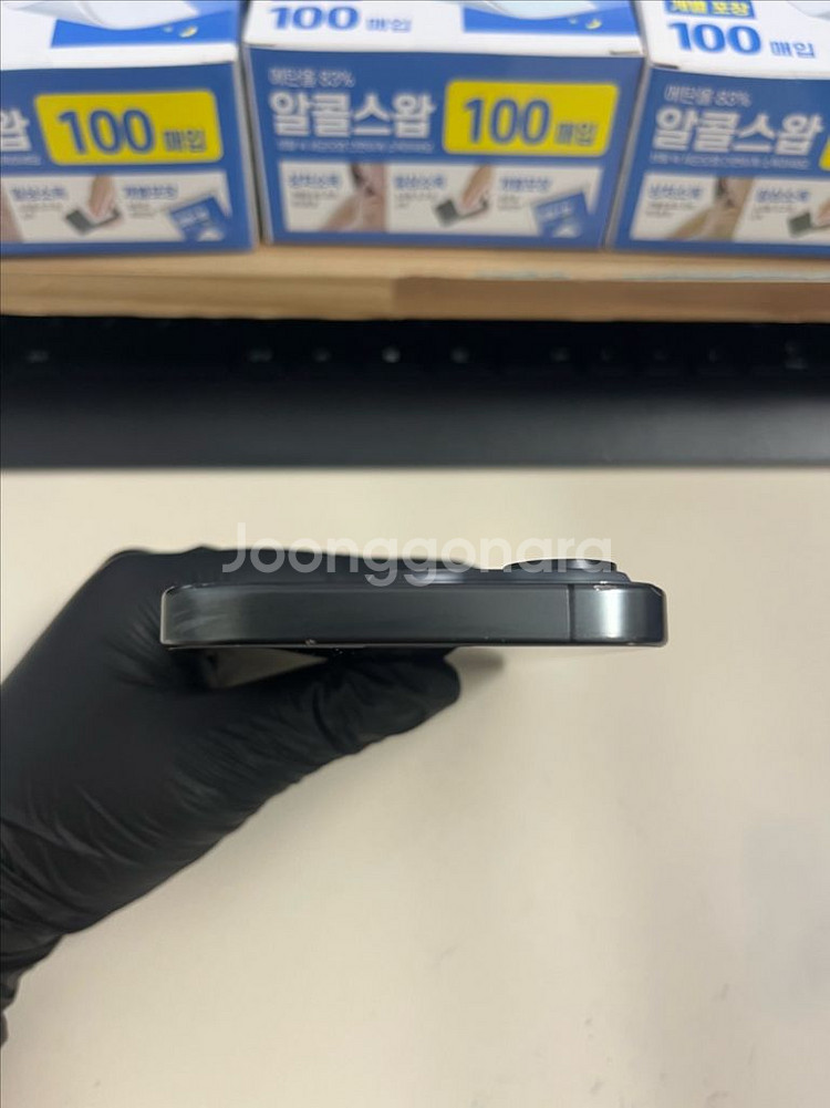 아이폰15프로 256G 블랙티타늄 S급!--2