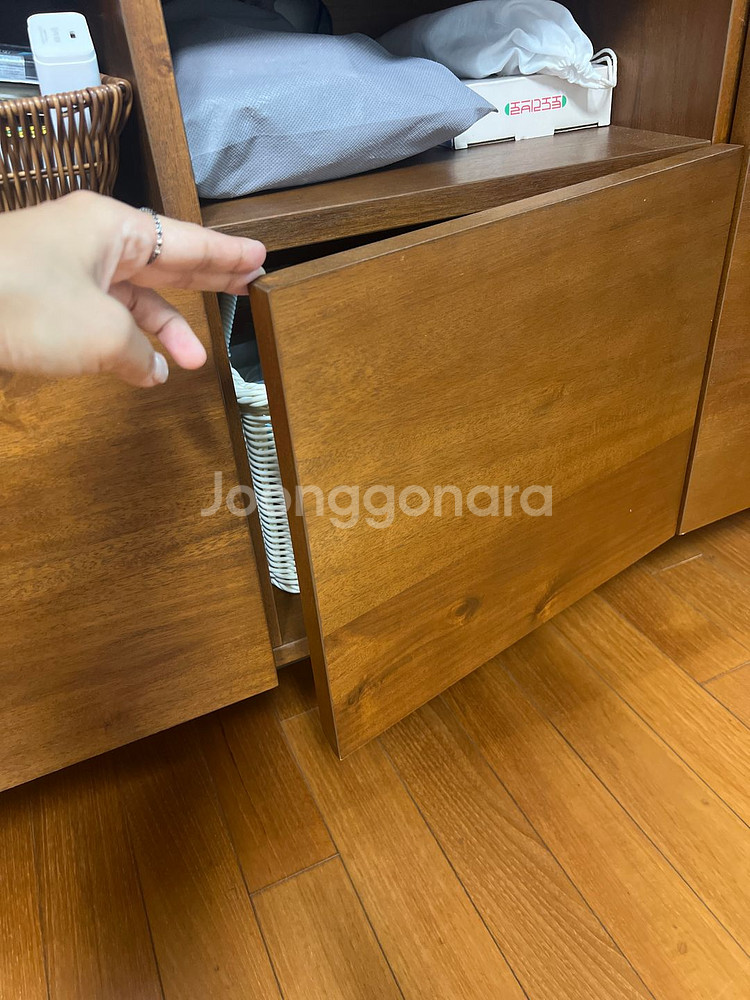 [급처분 - 이번주 가져가실 분] 원목 TV 거실장--4
