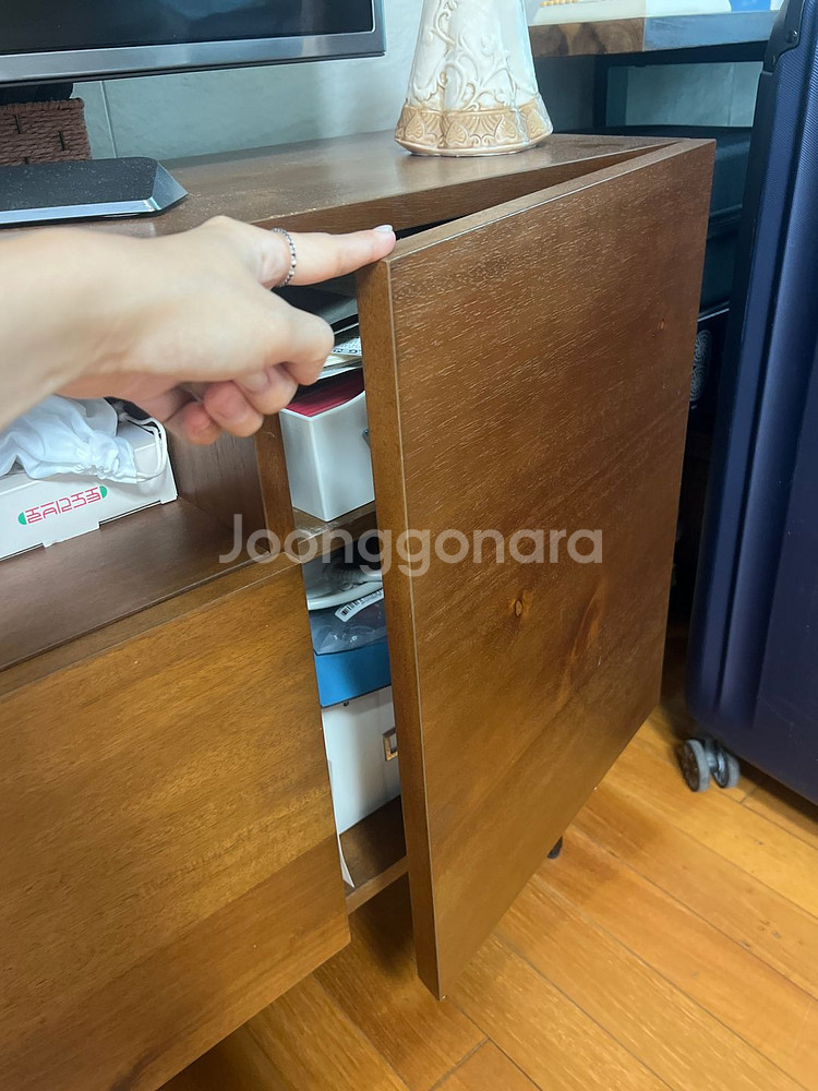 [급처분 - 이번주 가져가실 분] 원목 TV 거실장--3