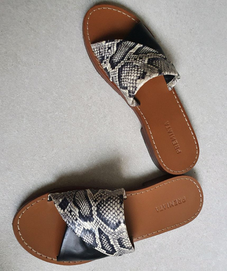 PREMIATA 프리미아타 뱀피 슬리퍼 37(240~2 이미지