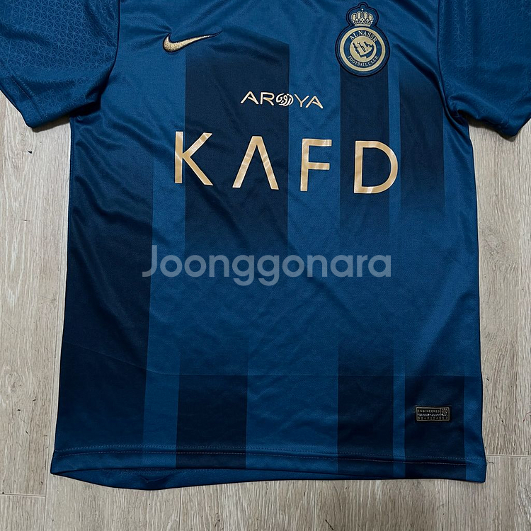 나이키 알나스르 축구 유니폼 티셔츠 M/95--2