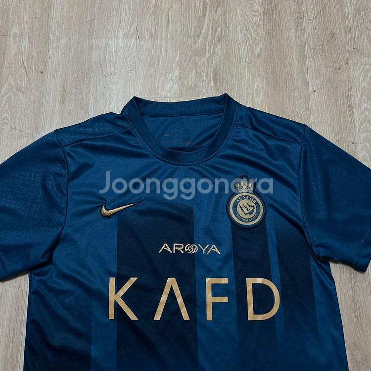 나이키 알나스르 축구 유니폼 티셔츠 M/95--1