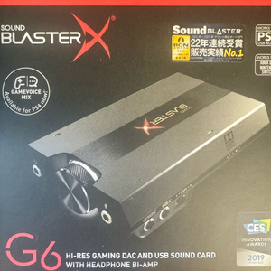 사운드블라스터G6