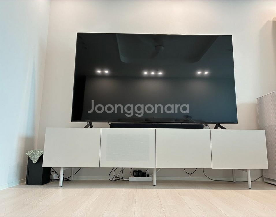 [일룸] 엘렌트 2000폭 TV 거실장(도어,다리)--0