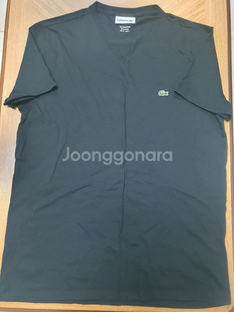 라코스테 피마 코튼 브이넥 새제품 56% 할인판매--0