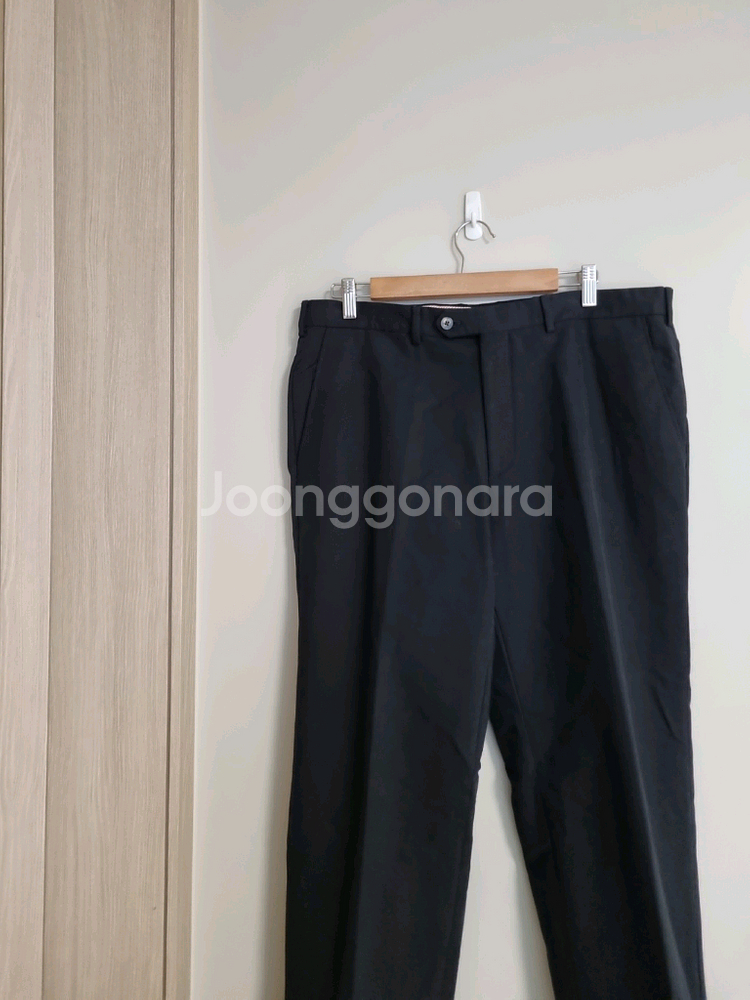 로로피아나 블랙 면바지 치노팬츠 새상품--1