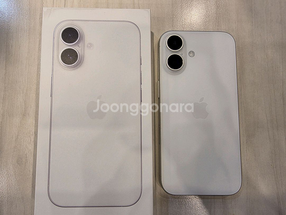 아이폰 16 256기가 화이트--0