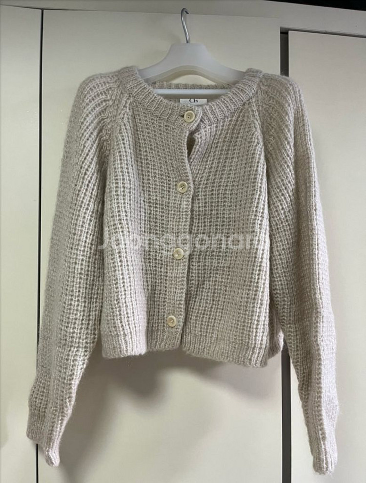 Cfs 키드 모헤어 가디건(오트밀)--5