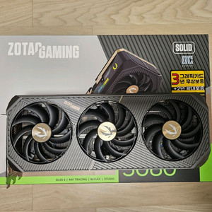 ZOTAC SOLID RTX 5080 팝니다