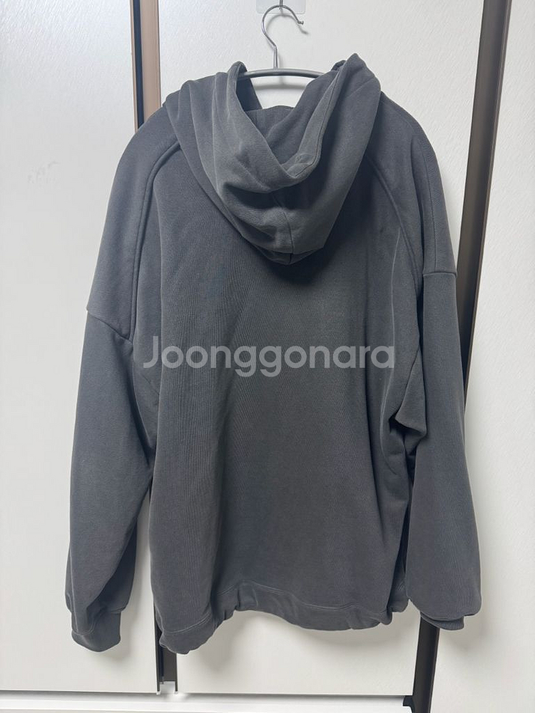 준지 / 22fw 가먼트다잉 후드티 / s--1