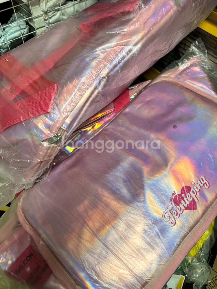 바나나맛우유 보냉백 캐치 티니핑 보냉백--2