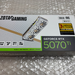 ZOTAC GAMING RTX 5070 Ti Solid