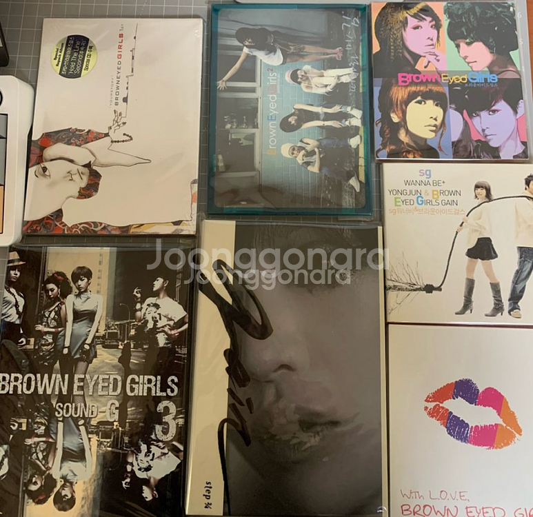 브아걸 가인 브라운아이드걸스 앨범 15장 일괄--1
