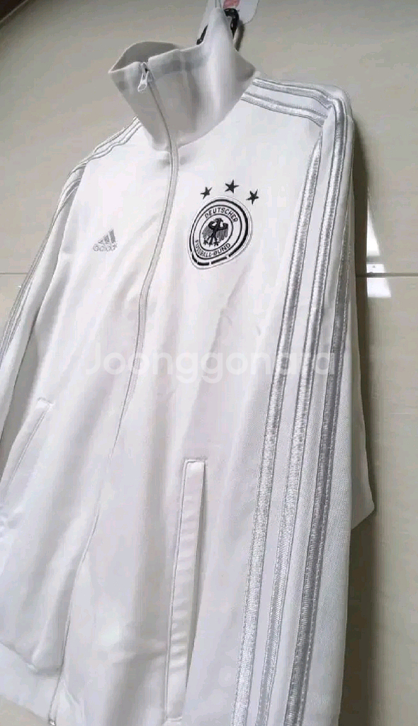 아디다스 대장급 독일 화이트 실버 트랙탑 져지집업 10--1