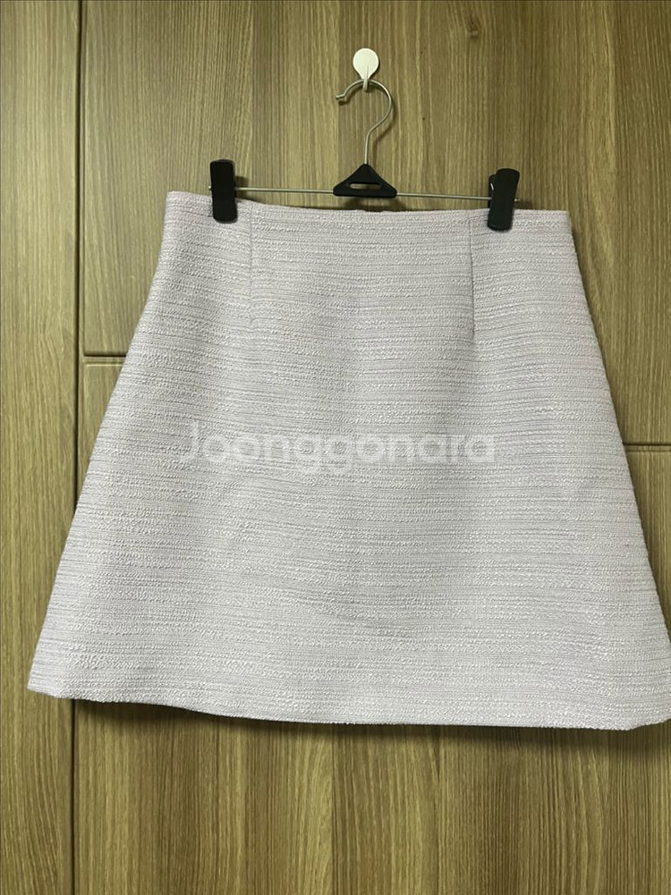 아뜨랑스 리빗 트위드 셋업 자켓+스커트--6