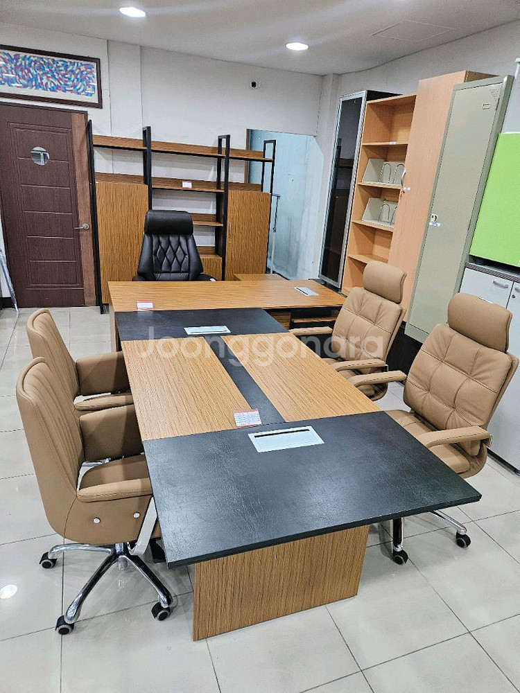 사무용책상 사무실용 가구 화이트 [신품출고]서울 강남구--8