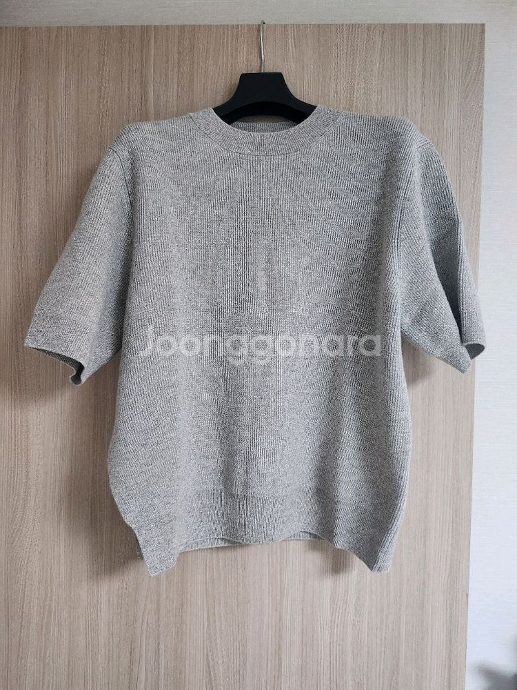 더캐시미어 캐시미어블랜드 글리터 니트 탑--1