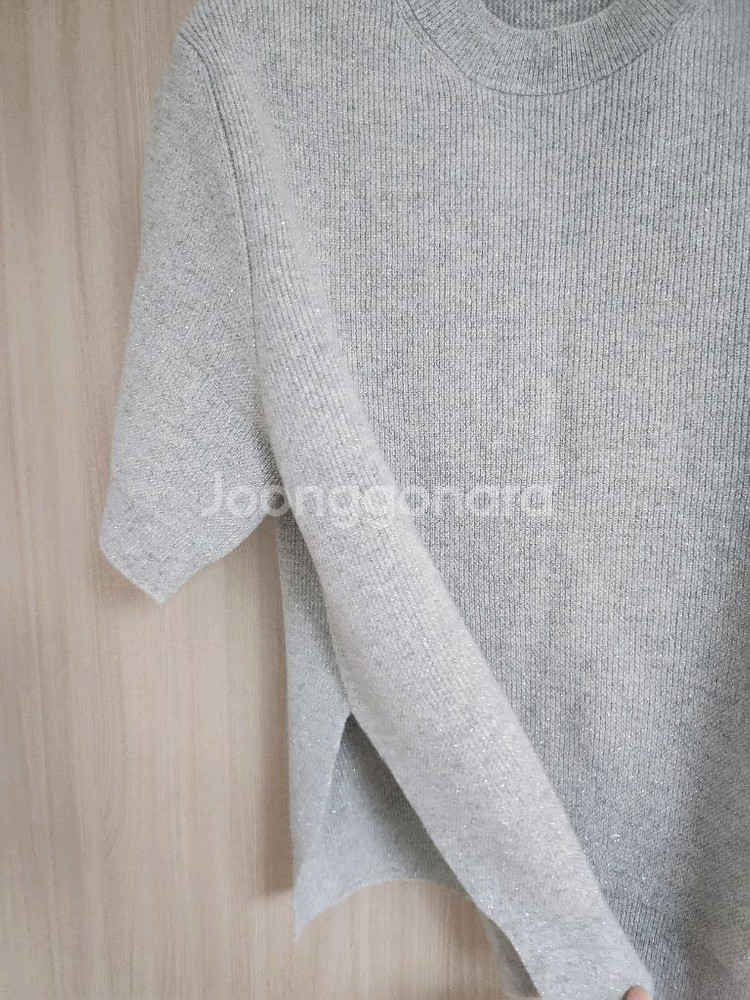 더캐시미어 캐시미어블랜드 글리터 니트 탑--5