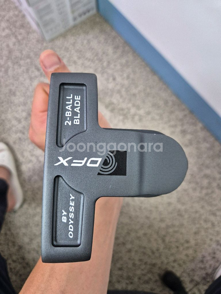 오딧세이 DFX 2볼 블레이드 퍼터 34인치--3