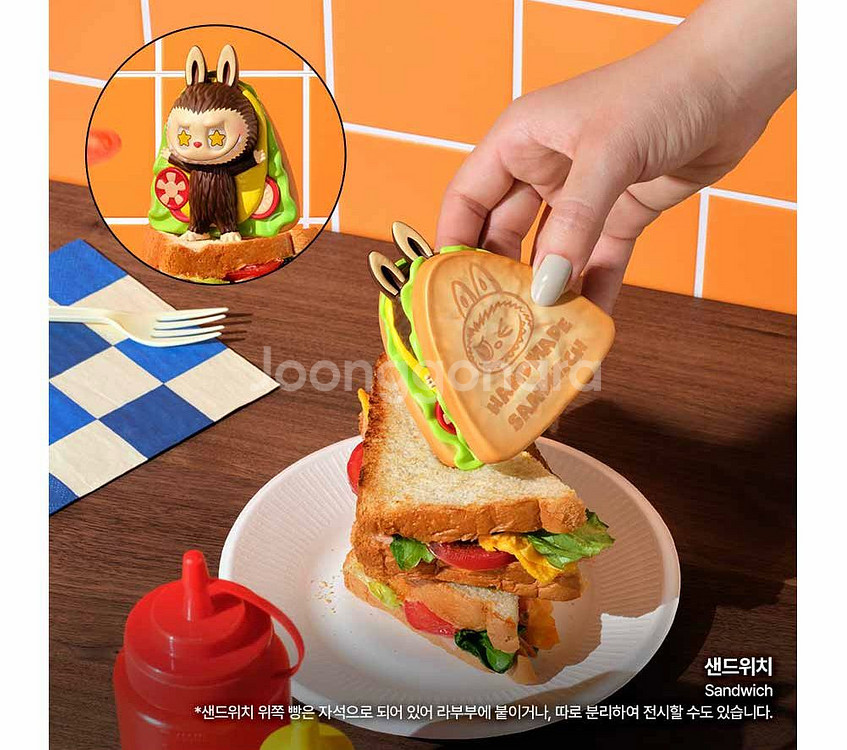 팝마트 라부부 편의점 시리즈 피규어--0