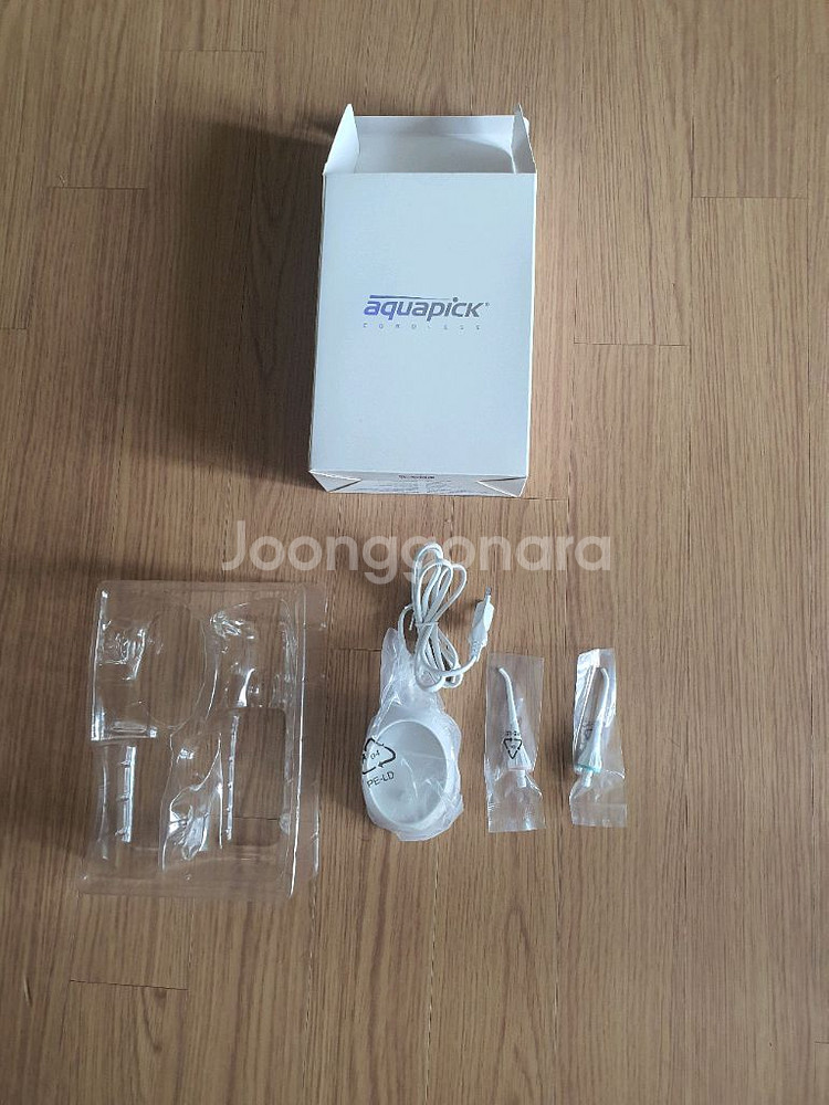 아쿠아픽 AQ220 충전기 제트팁 새상품 판매--0