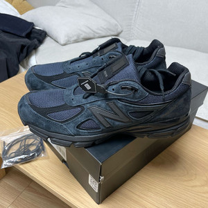 (새제품)뉴발란스xJJJ자운드990v4네이비(280)