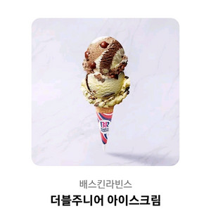배스킨라빈스 더블주니어 기프티콘