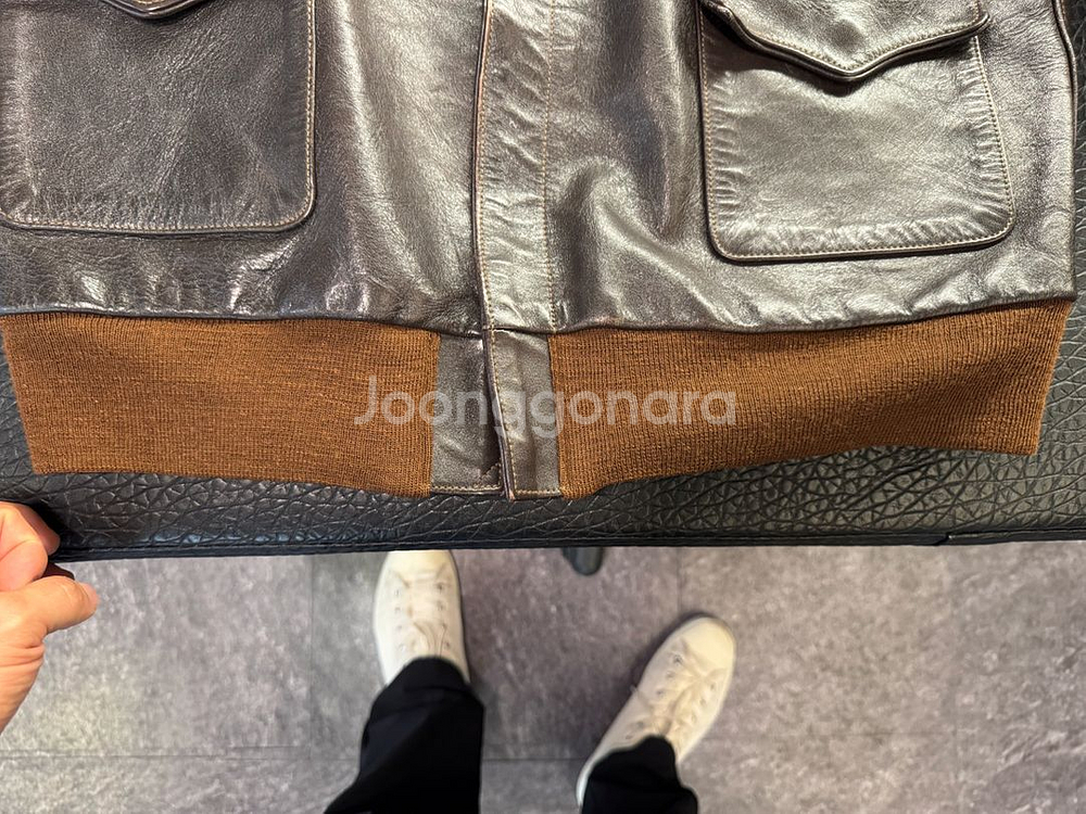 토이즈맥코이 a2 가죽 자켓 44--3