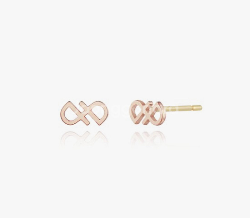 스톤헨지 SHe 14K 로즈골드 귀걸이 P1085 데일--2