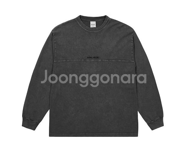Palace / 마이크로 피그먼트 긴팔티 그레이/ xl--0