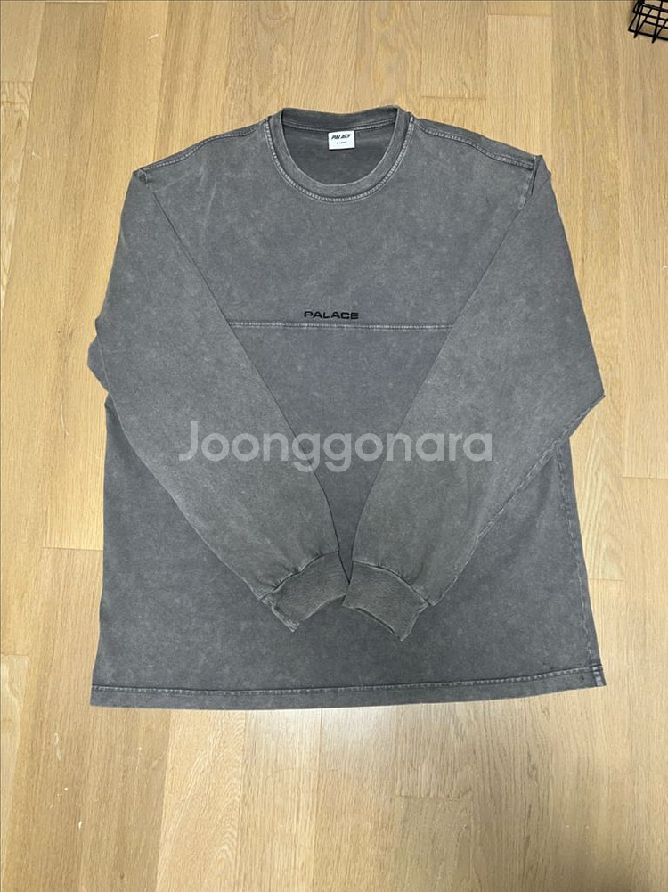 Palace / 마이크로 피그먼트 긴팔티 그레이/ xl--5