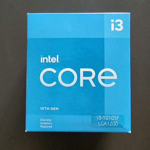 인텔 코어 i3-10세대 10105F CPU
