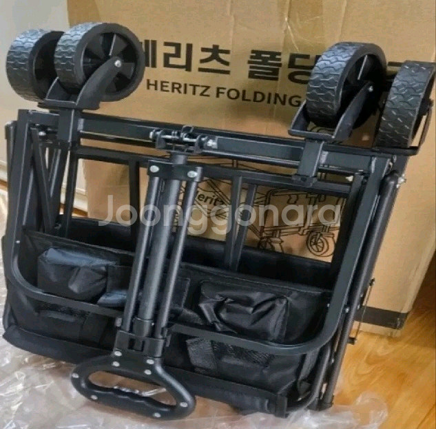 캠핑웨건 분리수거 카트--4