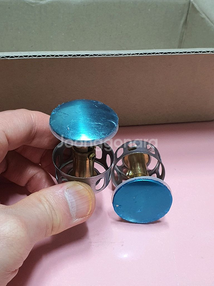 세면대 거름 팝업 캡 (세면대 마개) 2개--3