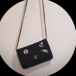 Chanel 백 참월렛 온 체인 숄더백 정품