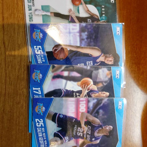 SCC대원 KBL 전주KCC이지스 플레이어 포토카드일괄