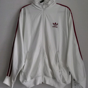 아디다스 초희귀 80~90년도 버건디 흰빨 트랙탑 져지