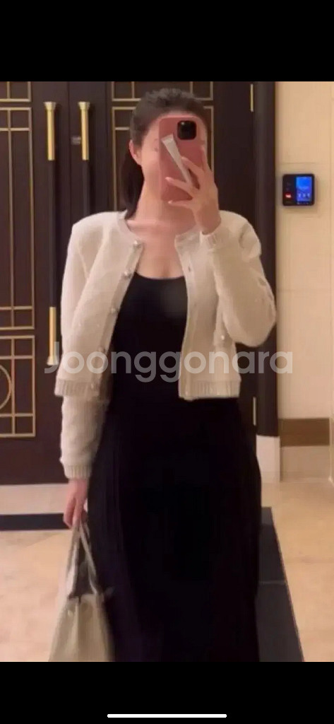 더로랑 펄 시퀀 니트 초코, 바닐라 , 블랙 세트 S--9