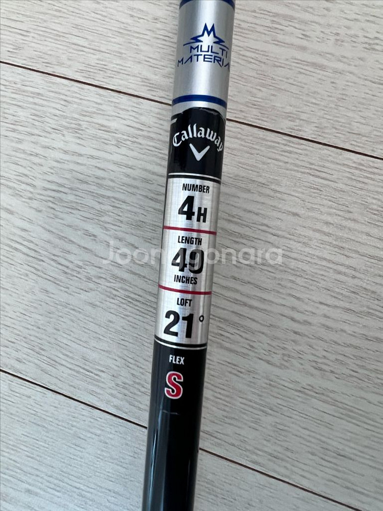 정품 캘러웨이 AI 스모크 4번 S 유틸 판매합니다--4