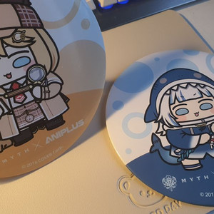 홀로라이브 버튜버 가우르 구라 아멜리아 대형 캣뱃지