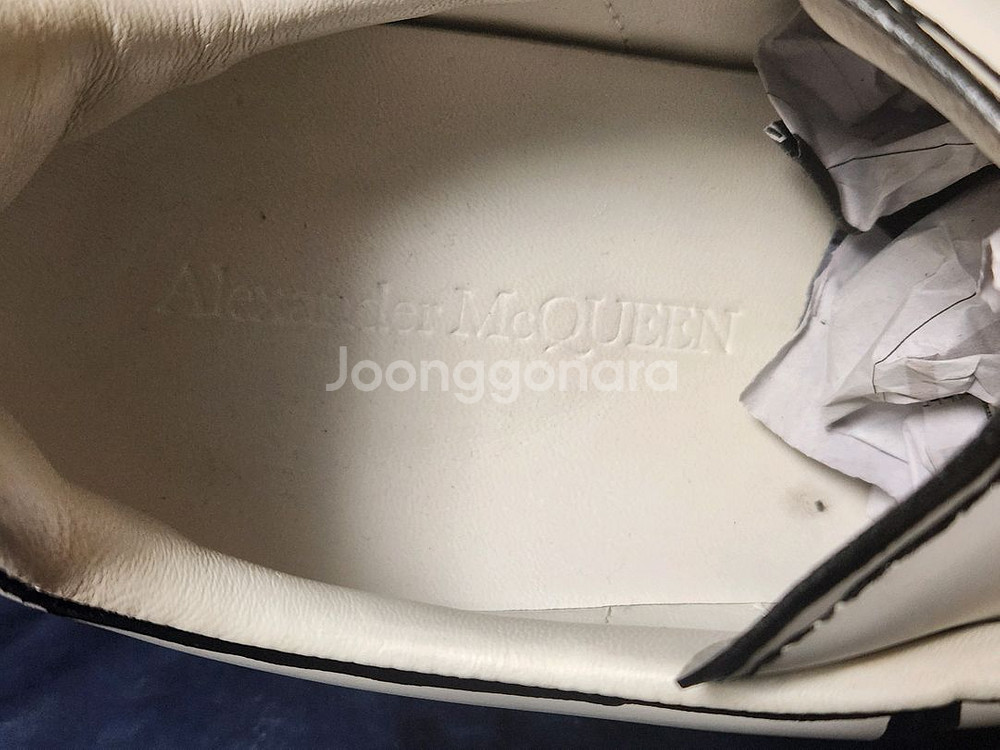 알렉산더 맥퀸 오버솔 스니커즈 295mm--2