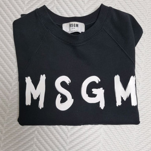 msgm 여성용 맨투맨 티셔츠