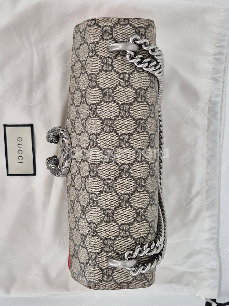 구찌 GG 수프림 디오니소스 체인백--6