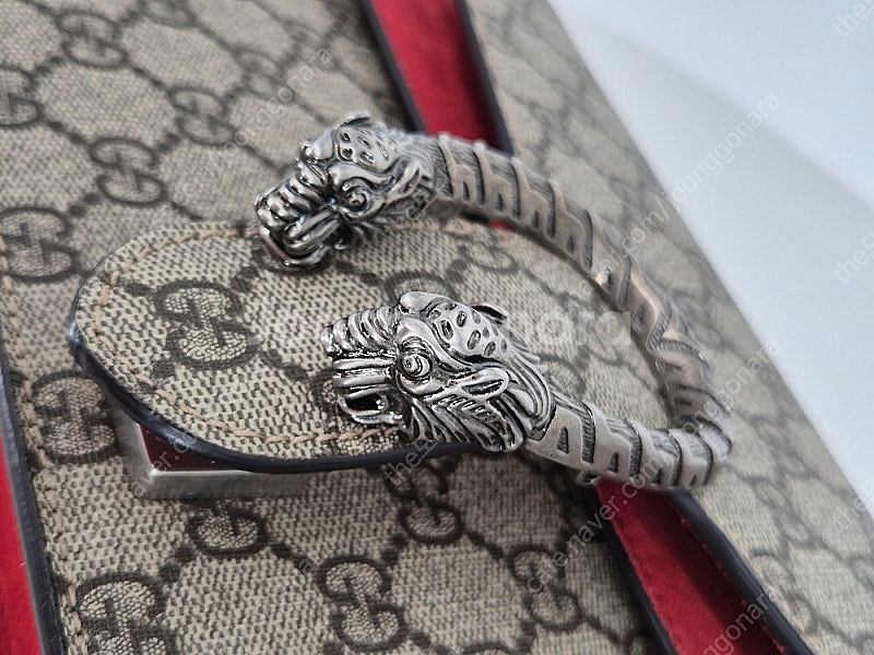 구찌 GG 수프림 디오니소스 체인백--7