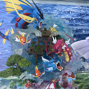 갸라도스 포켓몬 레진 피규어