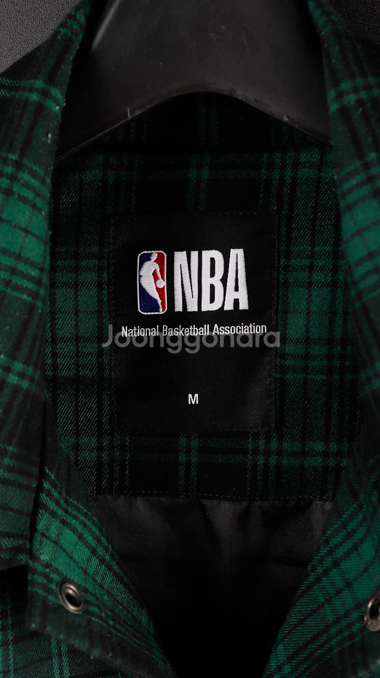 NBA클리퍼스 체크 코치자켓--5