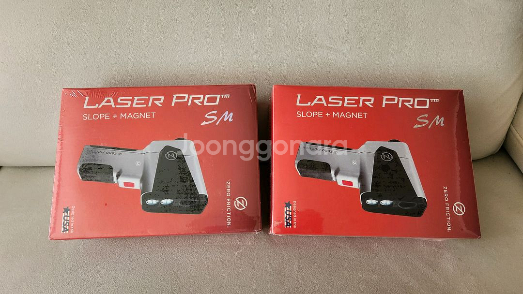 제로 프릭션 레이저프로 거리측정기 2개ㅡ새상품--0