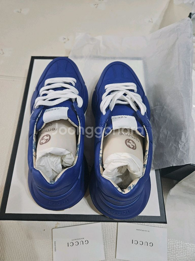 구찌 뉴욕 양키스 스니커즈 새상품.정품--3