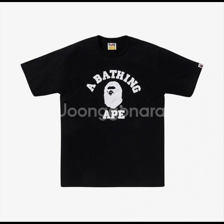 베이프 BAPE Hexagram 검정 반팔티(쇼핑백)--0